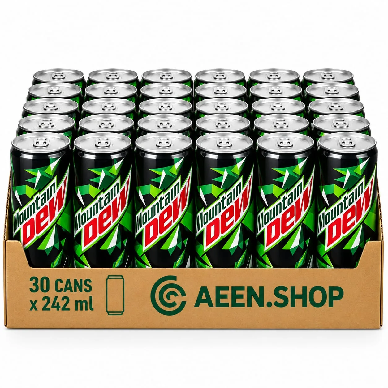 Mountain Dew 30 x 242ml Cans