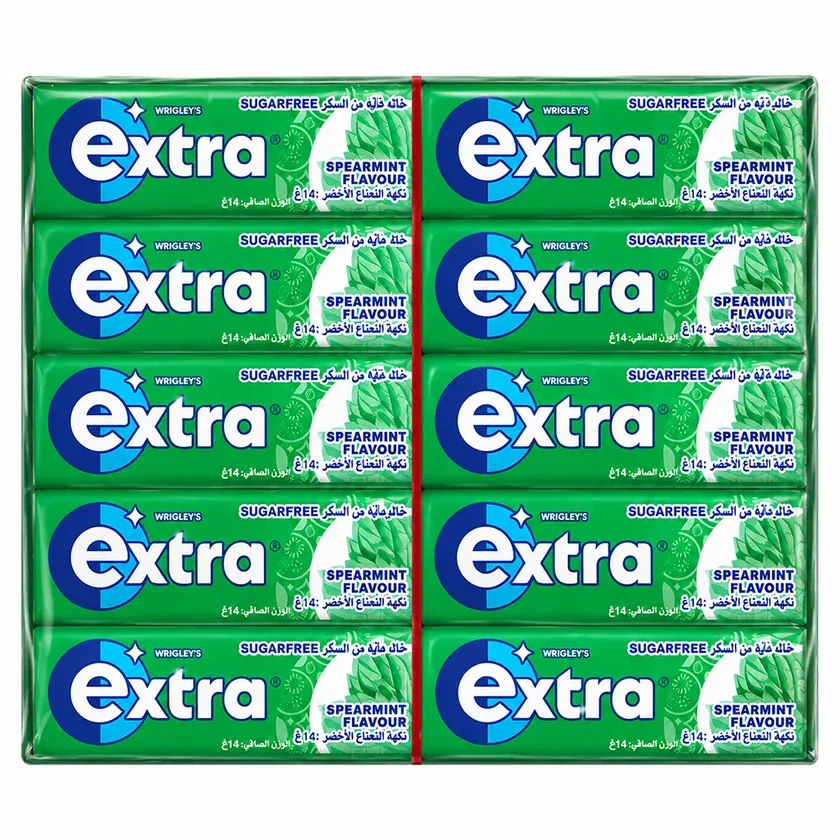 Wrigley's Extra Bubblemint Sugarfree Gum 30 x 14g