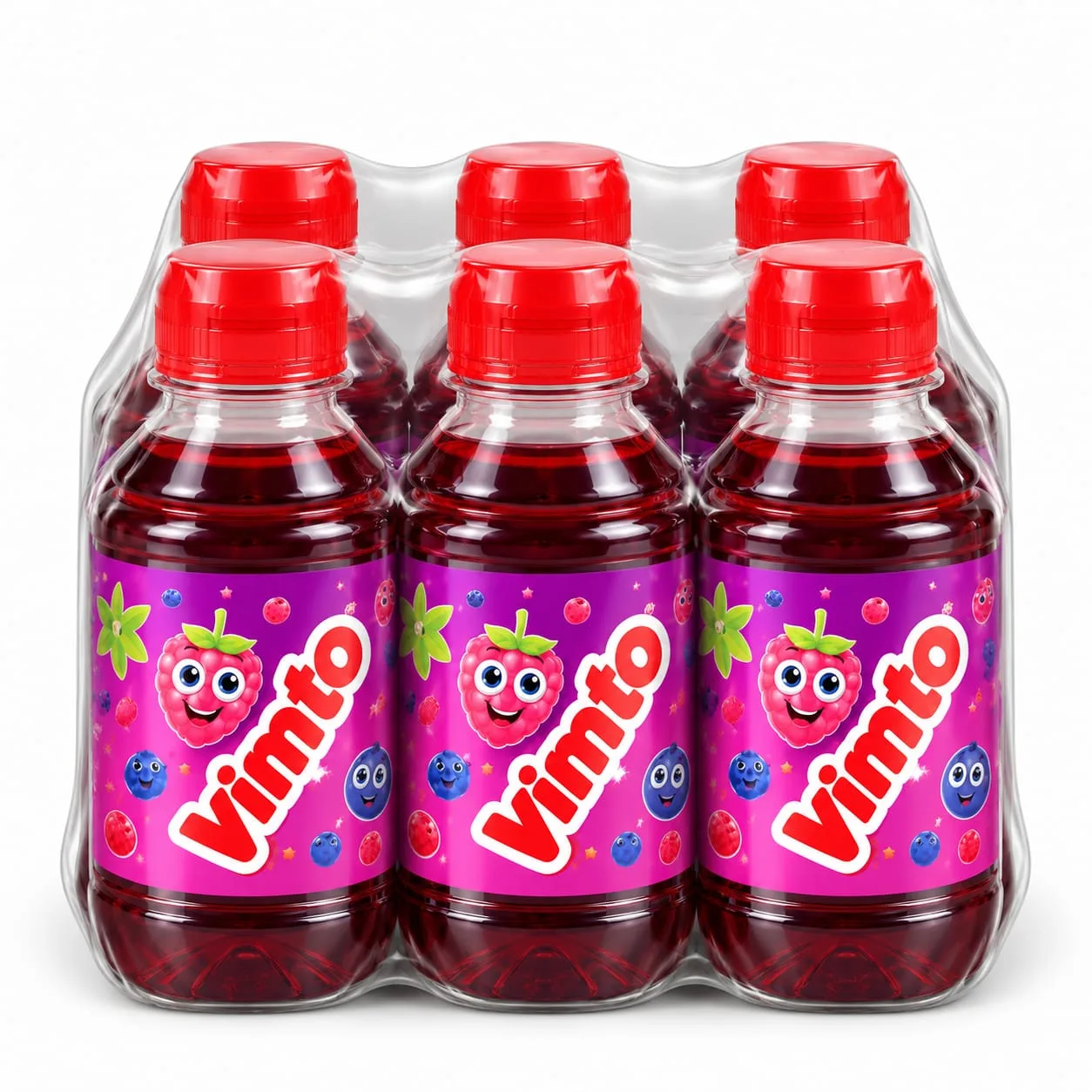 Vimto Fruit Drink Bottles 6 Pack