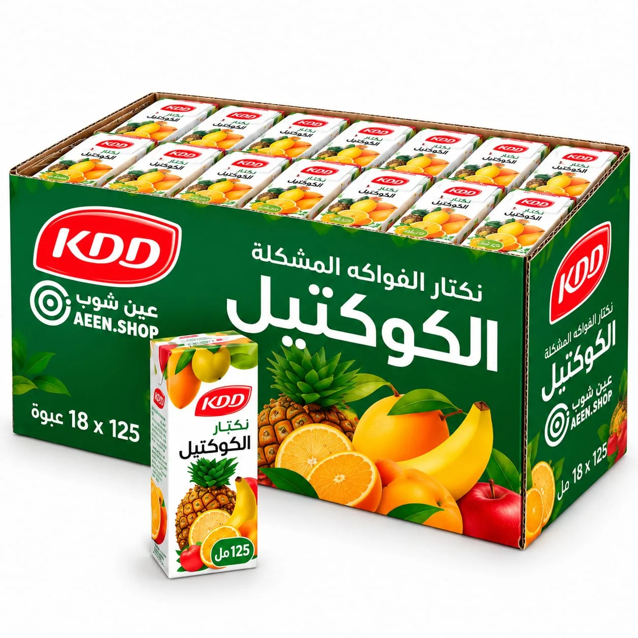 KDD Cocktail Nectar 18 x 125ml