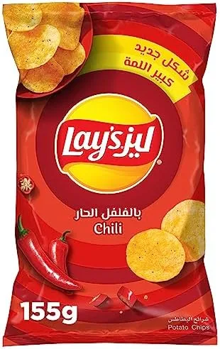 Lay's Chili Potato Chips 155g