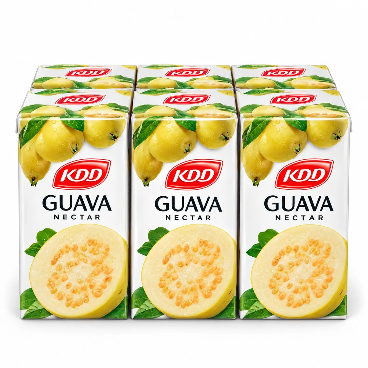 KDD Guava Nectar 250ml 6 Pack